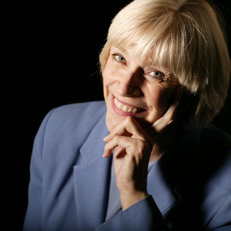 Portrait of journalist Judy Muller